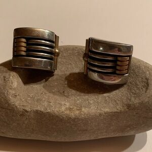 Connie Bates/Fahrenheit clip earrings.